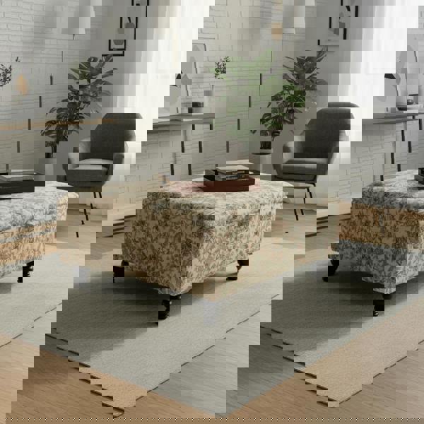 Luxury Large Footstool Ottoman with Hidden Storage - ISTOOLS