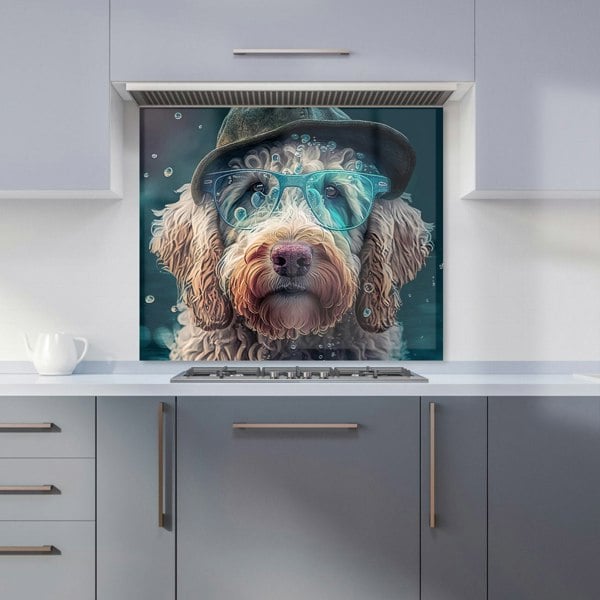 Warren Reed - Designer Labradoodle Dog Splashart Kitchen Splashback