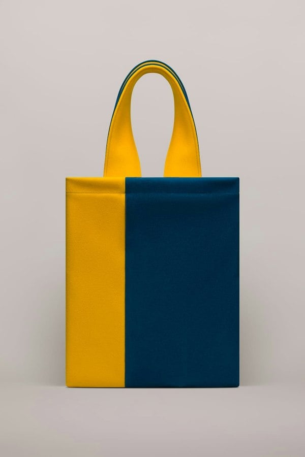 Bo Carter Helianthus Bag - Blue & Yellow