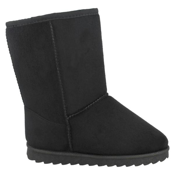 Spot On Girls Spot On Mid Leg Faux Fur Fleece Lined Boots