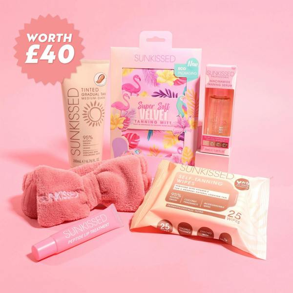 Sunkissed Instant Glow Spring Tanning Gift Set 50ml