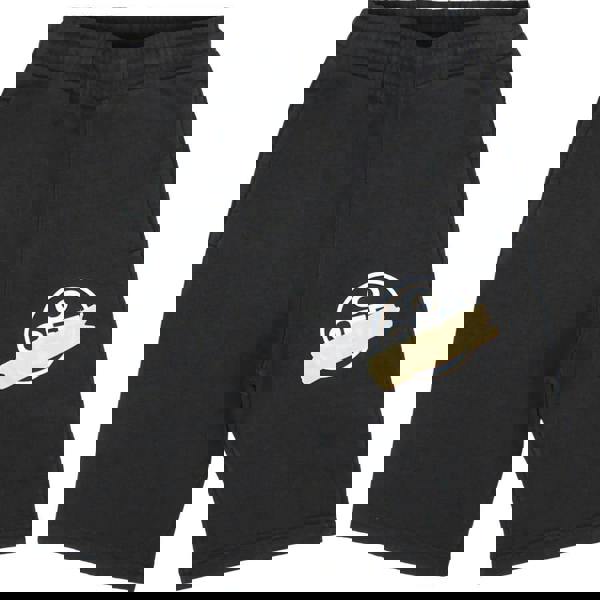 Off White Unisex Adult Arrow Logo Sweat Shorts - Black - 