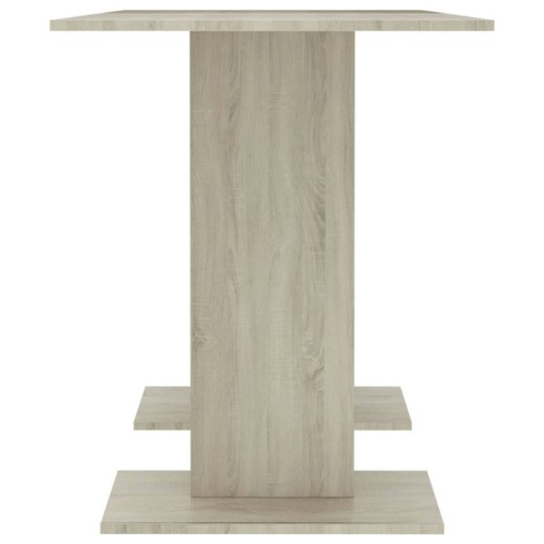 Berkfield Dining Table Sonoma Oak 110x60x75 cm Engineered Wood