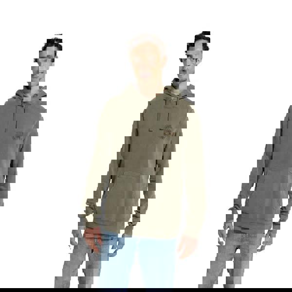 Mountain Warehouse Mens River Organic Hoodie - Khaki Green