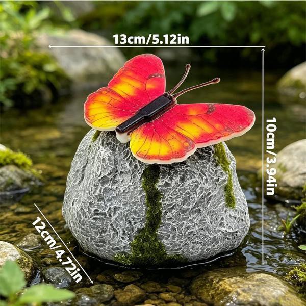 Leaper Simulation Butterfly Decorative Light for Lawn