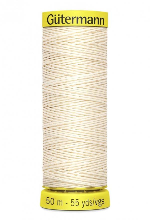 Gutermann Waxed Linen Thread 50m Linen Thread Suitable For Dressmaking