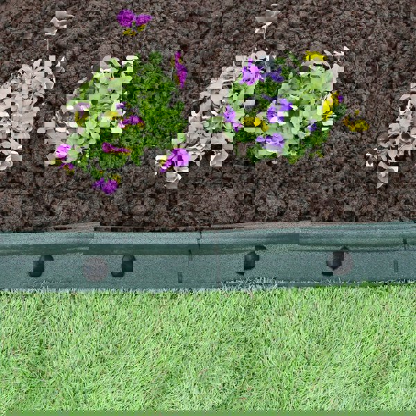 Monstershop Flexible Lawn Edging Green 1.2m x 6