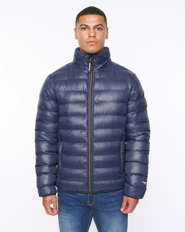 Duck and Cover Shemmy Two Quilted Jacket Navy