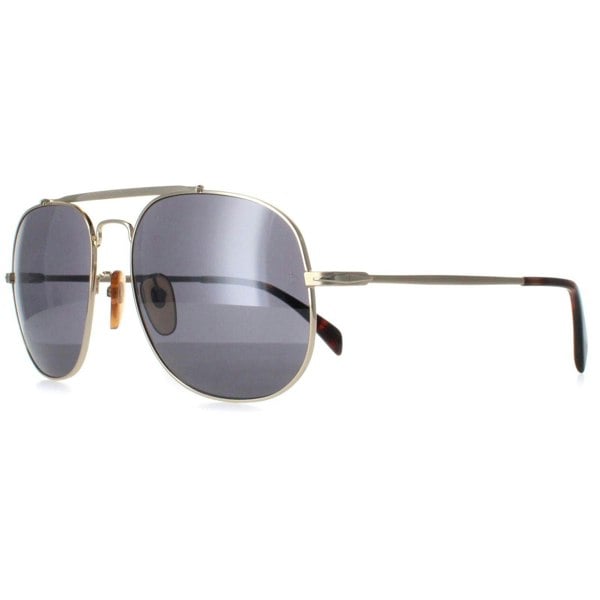 David Beckham Sunglasses DB7004/S J5G T4 Gold Silver