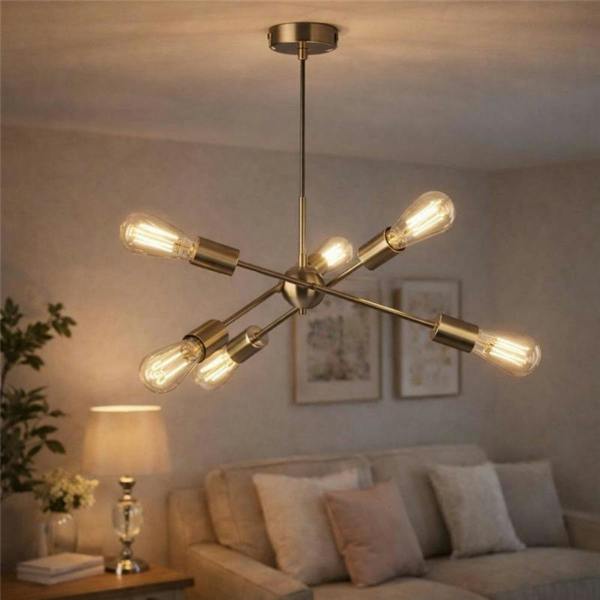Pagazzi Lighting Benji Antique Brass Ceiling Pendant
