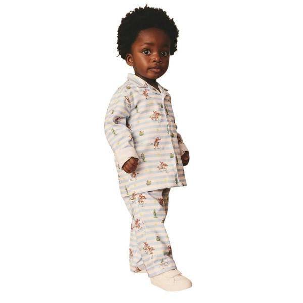 Cath Kidston Girls Cowboy Pyjama Set (Pack of 3) - Blue - 