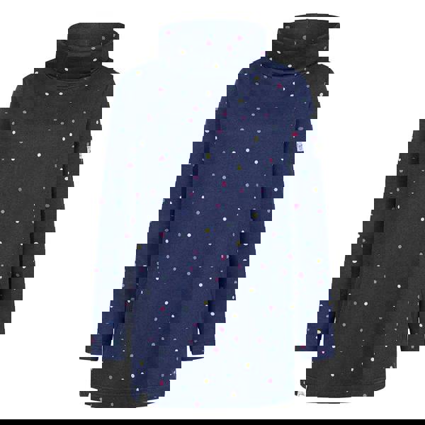 Lazy Jacks Women's Polka Dot Sweatshirt - Twilight / Multicoloured