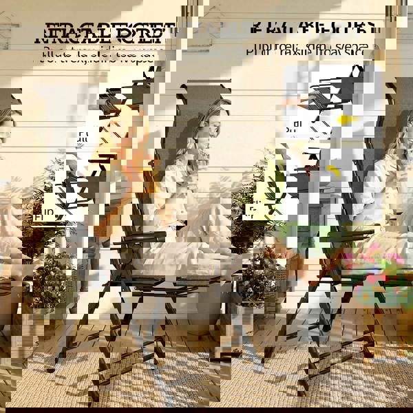 Outdoor Lounge Chair Set