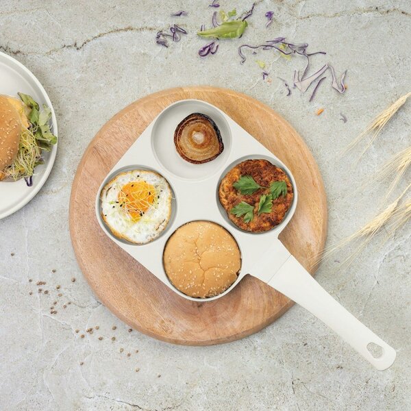 Berlinger Haus 4 holes blank hamburger pan,20 cm Berlinger Haus BH7798
