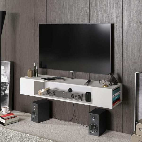 Decorotika Peti Modern Tv Stand TV Cabinet for TV's up to 61"