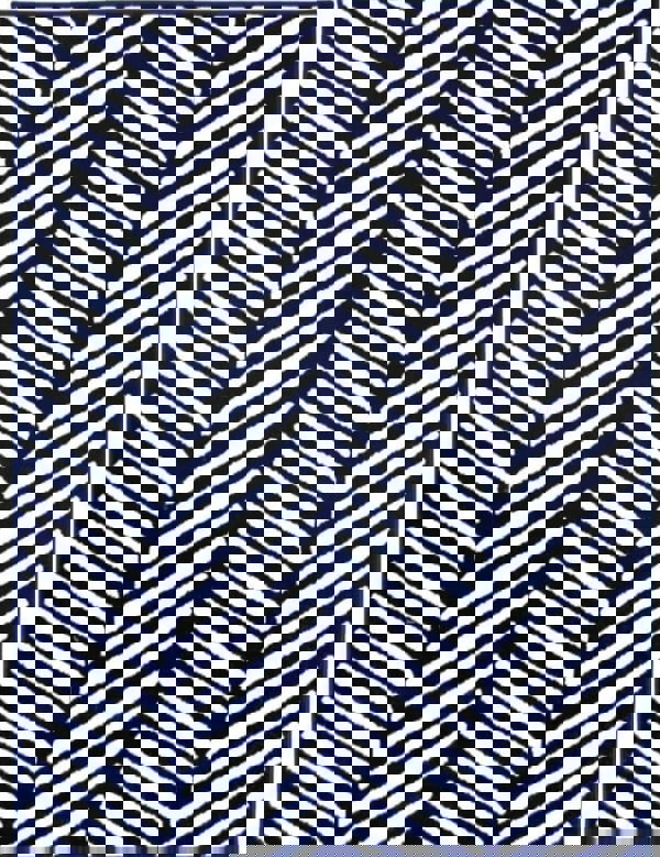 Maestro Herringbone Navy Rug | Low-Pile Elegance | The Rugs