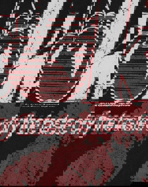 Coca Cola Womens Black Coke Short Sleeved T-Shirt