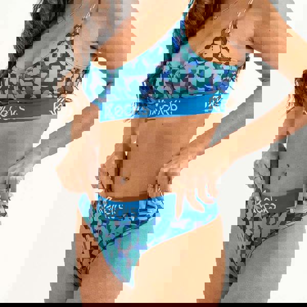 Kecks Aqua Lounge Bralette