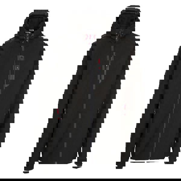 Trespass Mens Alwero Softshell Hybrid Jacket - Black