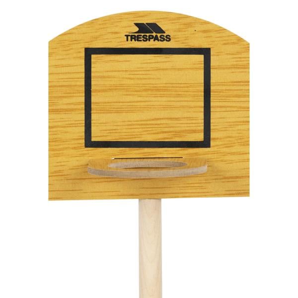 Trespass Mini Basketball Table Toy - Wood - 