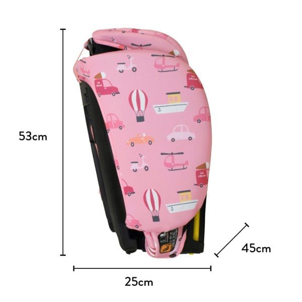 On The Go i-Size Travel Car Seat Itchy Feet Rosy - Carseat - Cosatto Store
