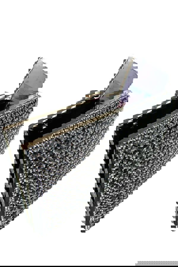 Paulo Due Diamanté Sparkle Clutch Bag