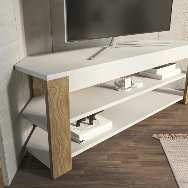 Decorotika Rita Modern Tv Stand TV Cabinet for TV's up to 52"