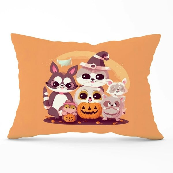 Warren Reed Pets Trick Or Treat Cushions