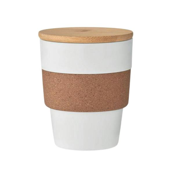 MidOcean Galao Cork 300ml Tumbler - White - 