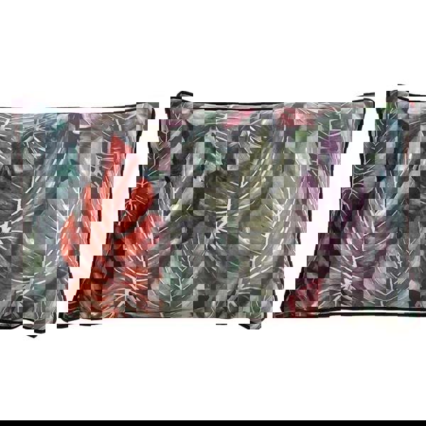 Wylder Mogori Leaf Cushion Cover - Aubergine