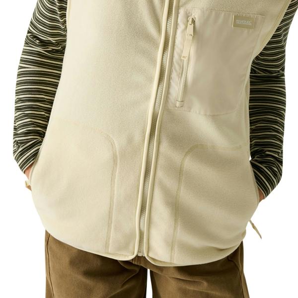 Regatta Womens/Ladies Frankie Microfleece Body Warmer - Light Vanilla - 