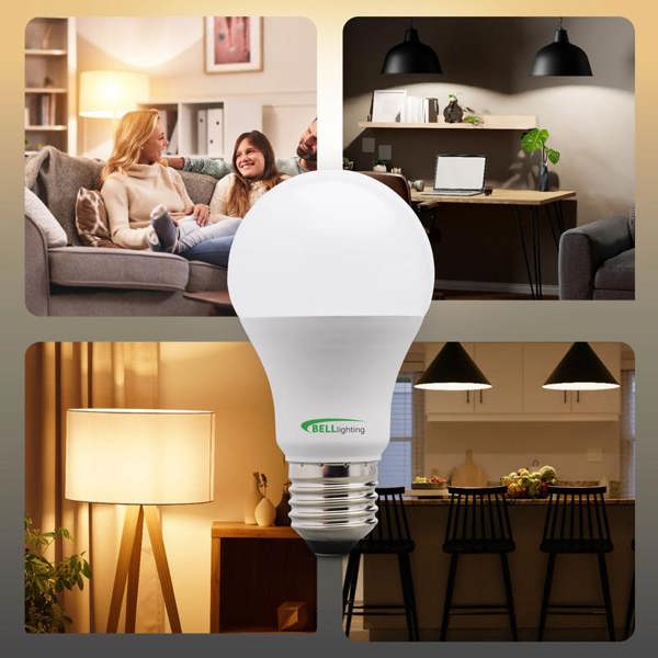 BELL Lighting E27 Edison Screw LED GLS 8.1W Energy Saving Light Bulbs