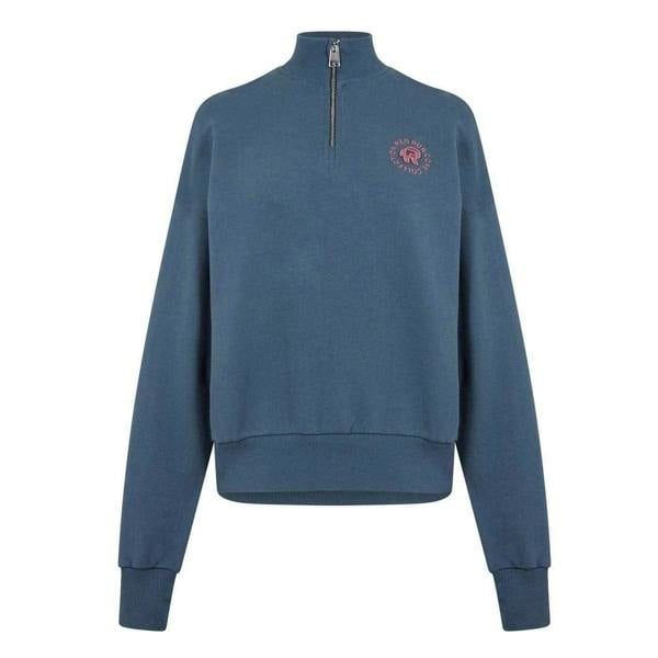 Red Run Womens/Ladies Cotton Jumper - Midnight - 