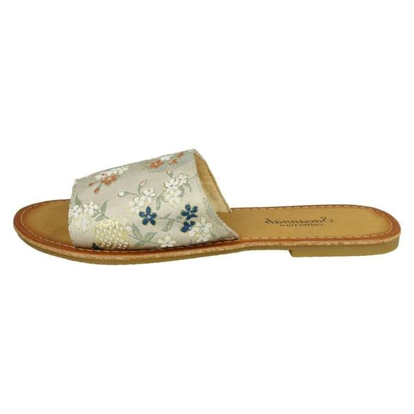 Savannah Ladies Savannah Patterned Mule Sandals