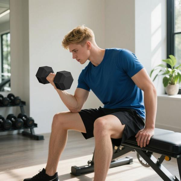 Rubber Dumbbell