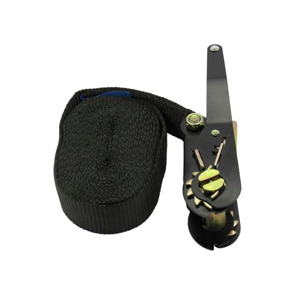 x1 Black 50MM 8M 5 Ton Endless Ratchet Strap - 5000KG Metre Tie Down Lashing