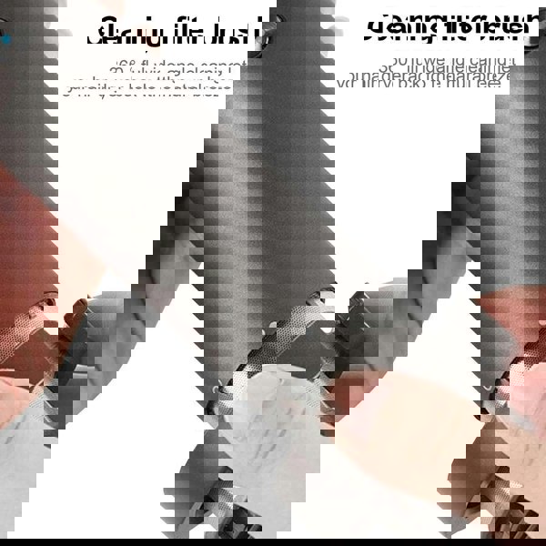 Filter Cleaning Brush for Dyson Supersonic Hairdryer Attachment Tool Grey