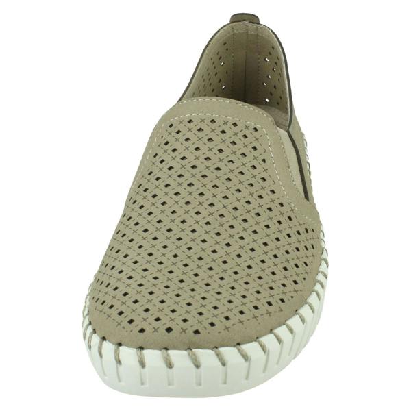 Skechers Ladies Skechers Air-Cooled Memory Foam Casual Shoes A La Mode 23967