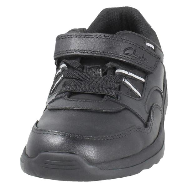 Clarks Boys Clarks Football Inspired School Shoes With Charm Daze Kick