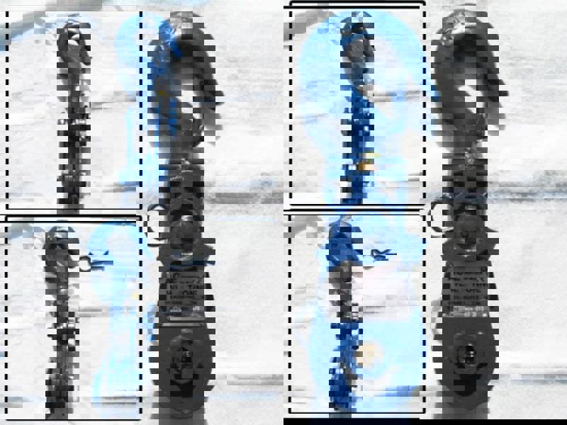 Snatch Block Swivel Hook 8T 8" (Lifting Pulley 8 Ton 8 Inch Lightweight)