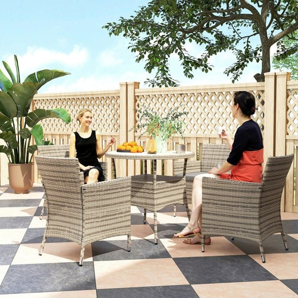 Rattan Dining Set