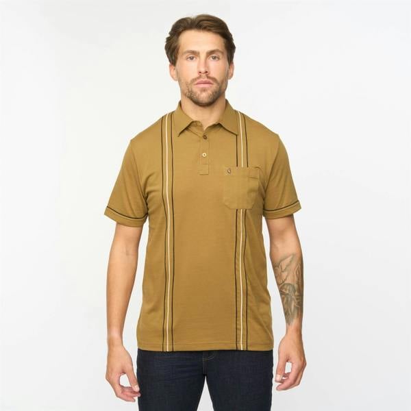 Gabicci G55X01 Short Sleeve Jersey Shirt Gabicci Classic NUTMEG