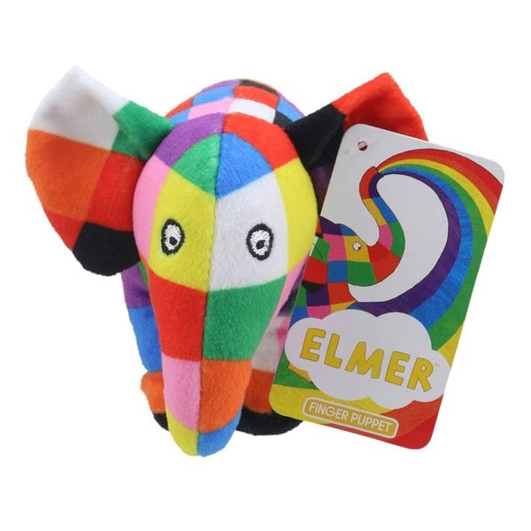 The Puppet Company Elmer Finger Puppet