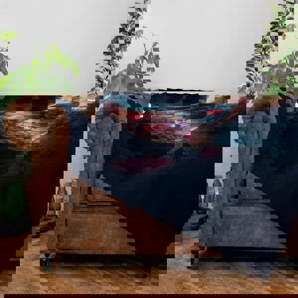 BritishmadeGifts Beasts Heart Luxury Fleece Throw - Large Size 150cm x 150cm