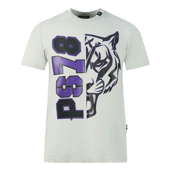 Plein Sport PS78 Logo T-Shirt - Grey