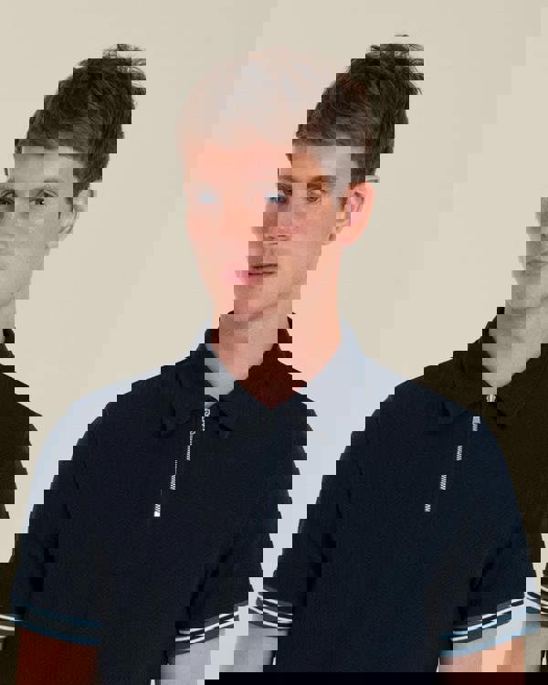 Larsson & Co Odin - Textured Polo Shirt