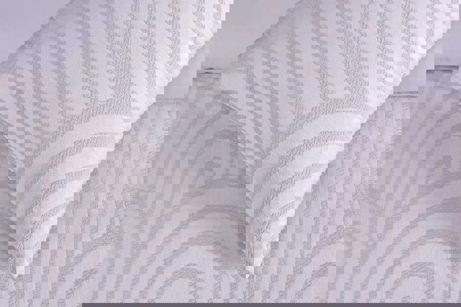 Smart Living Luxury Hotel Quality Reversible Tufted Arch Duvet Cover with Pillowcases - Champagne