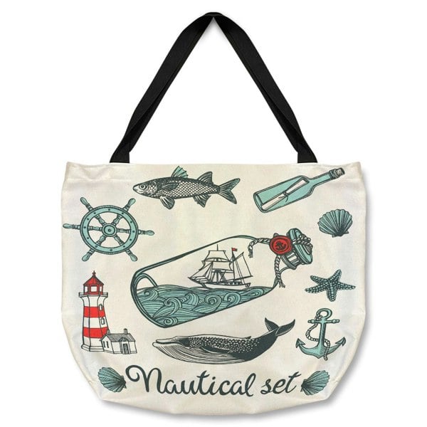 Benjamin Tate Design Nauticle Items Tote bag