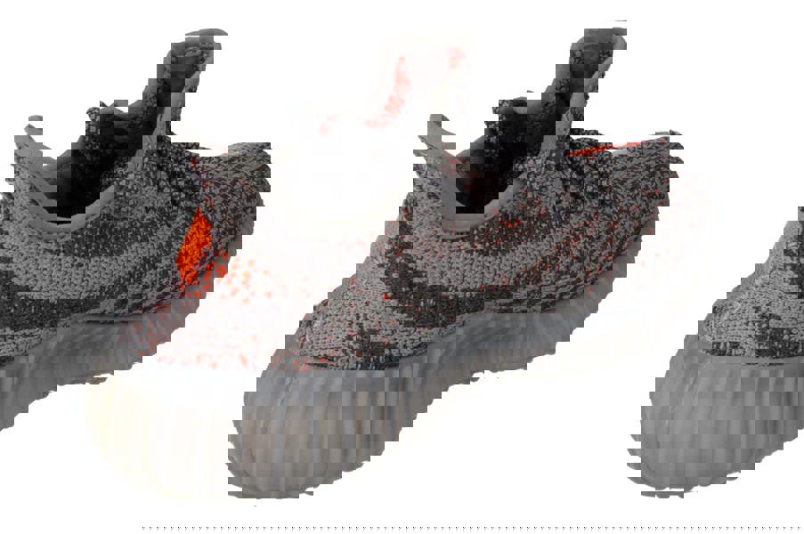 Adidas Yeezy Boost 350 V2 Mens Trainers Sneakers  GW1229 - Belurf/Stegry/Solred Gw1229 - Photo 2