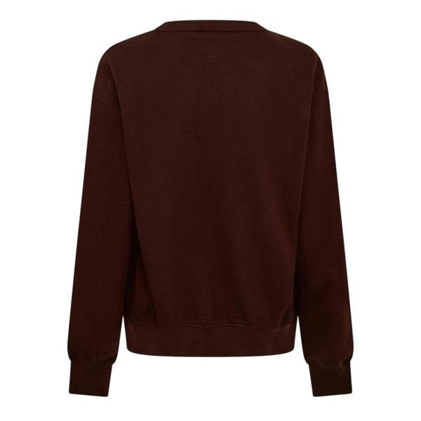 Calvin Klein Womens/Ladies Cotton Regular Sweatshirt - Mocha Brown - 